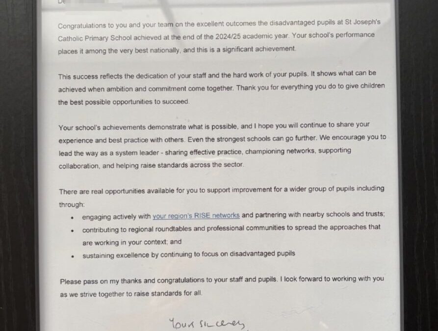 Secretary of State Letter!