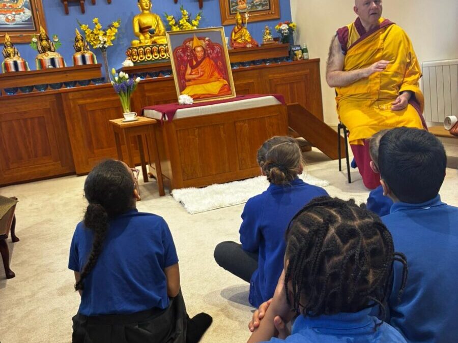 Visiting the Buddhist Temple