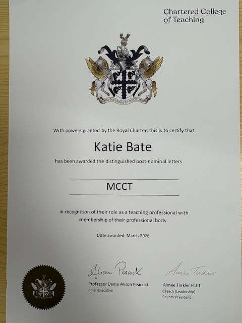 Well done Miss Bate!